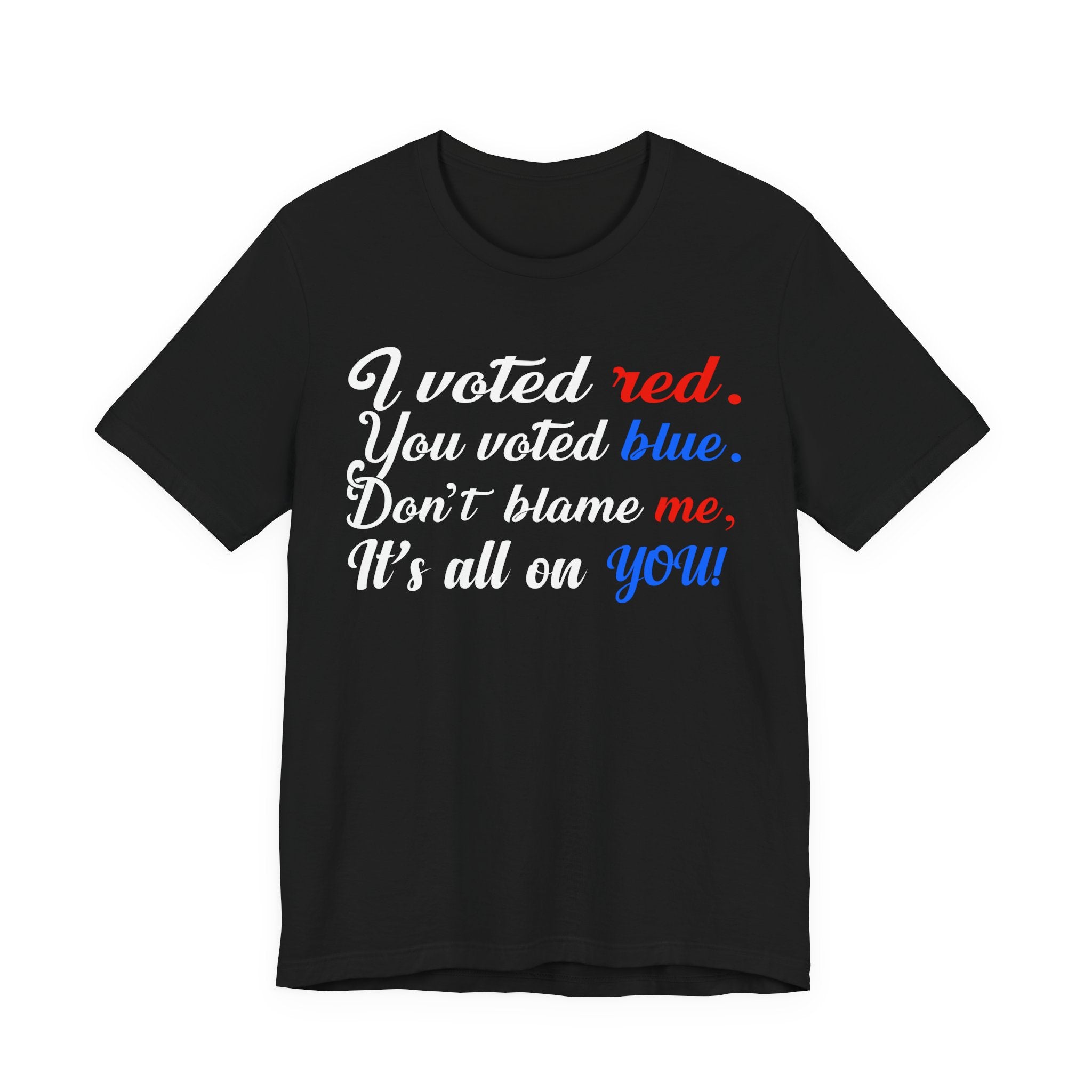 Voted Red & Blue Poem - Republican