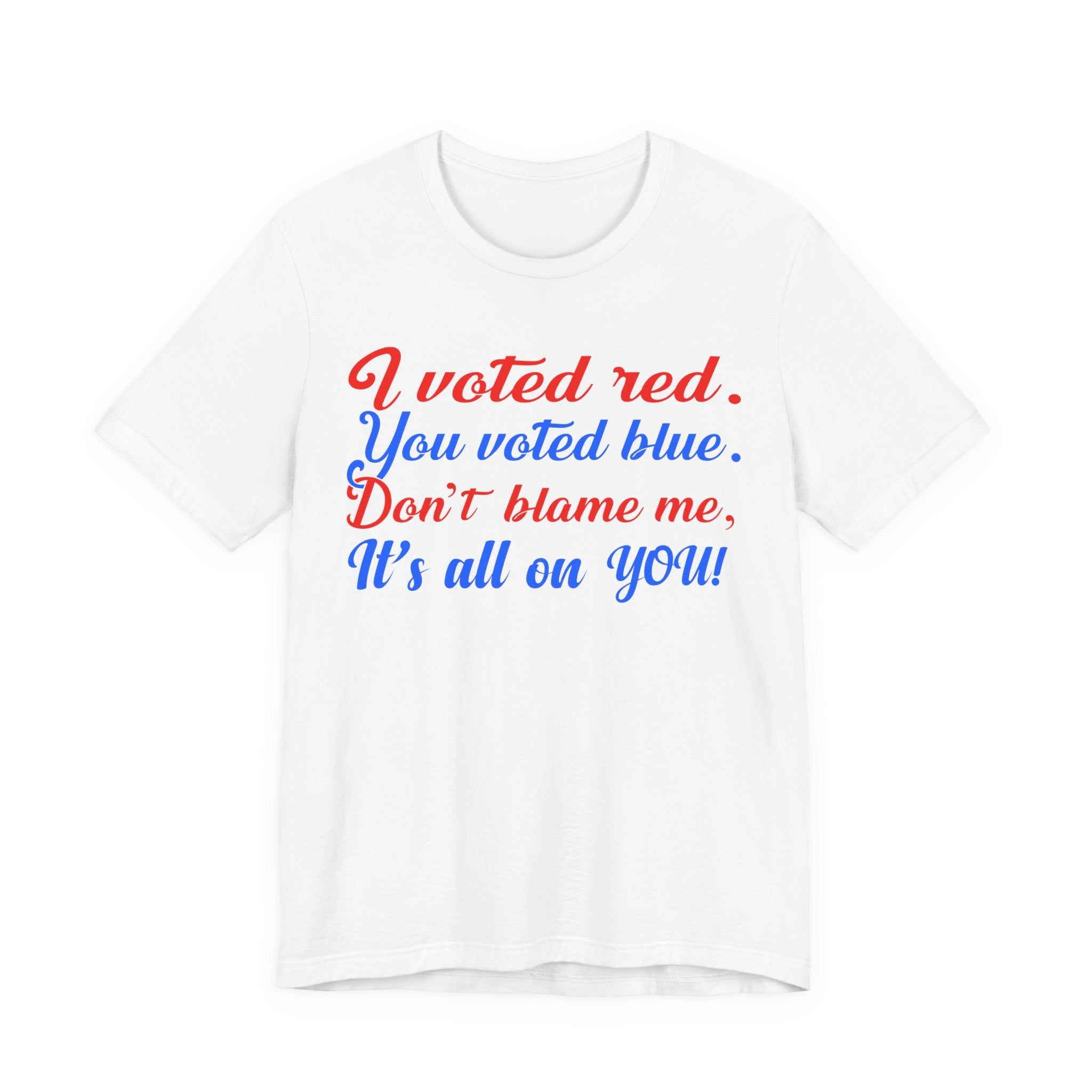 Voted Red & Blue Poem - Republican
