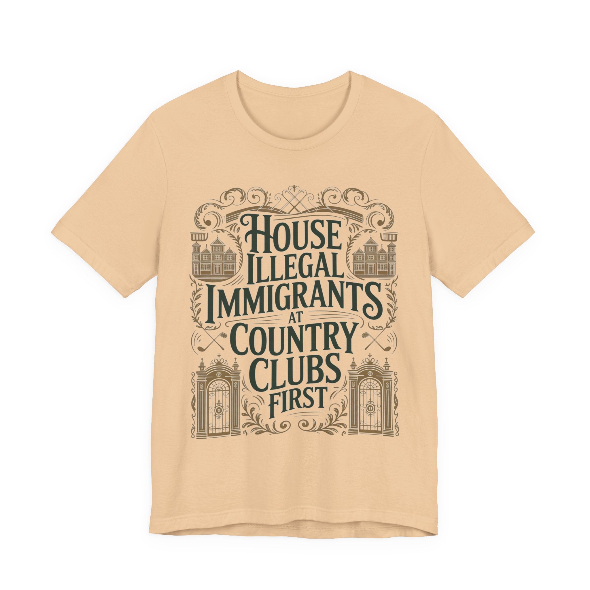 House Illegal Immigrants at Country Clubs First