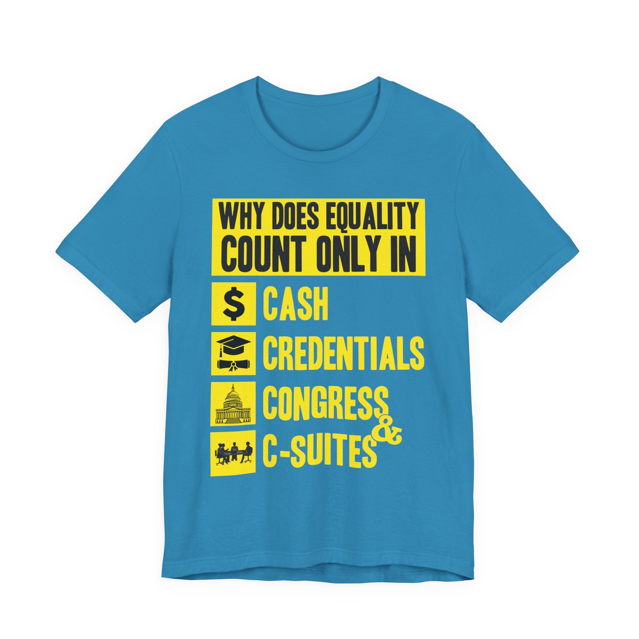 Cash Credentials Congress & C-suites - Equality
