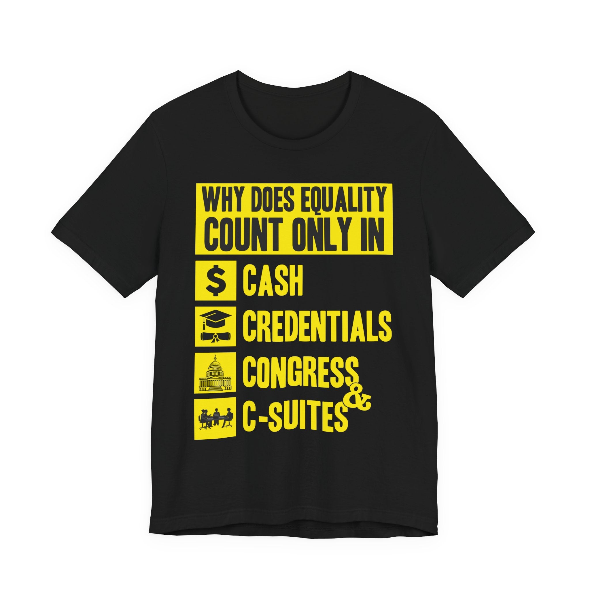 Cash Credentials Congress & C-suites - Equality