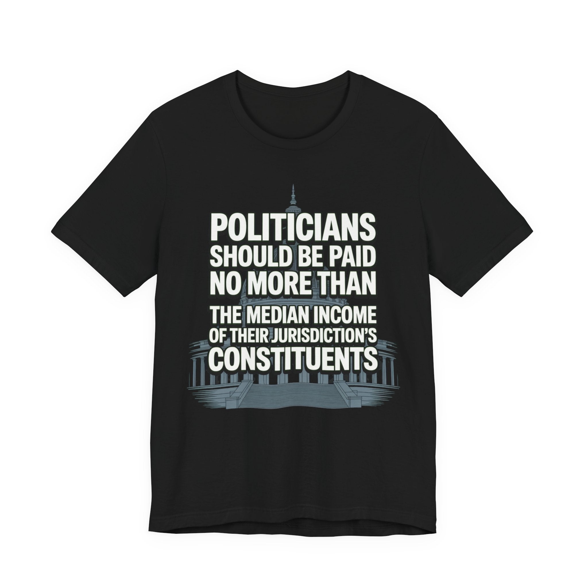 Politicians Should Be Paid No More Than Their Jurisdiction's Median Income