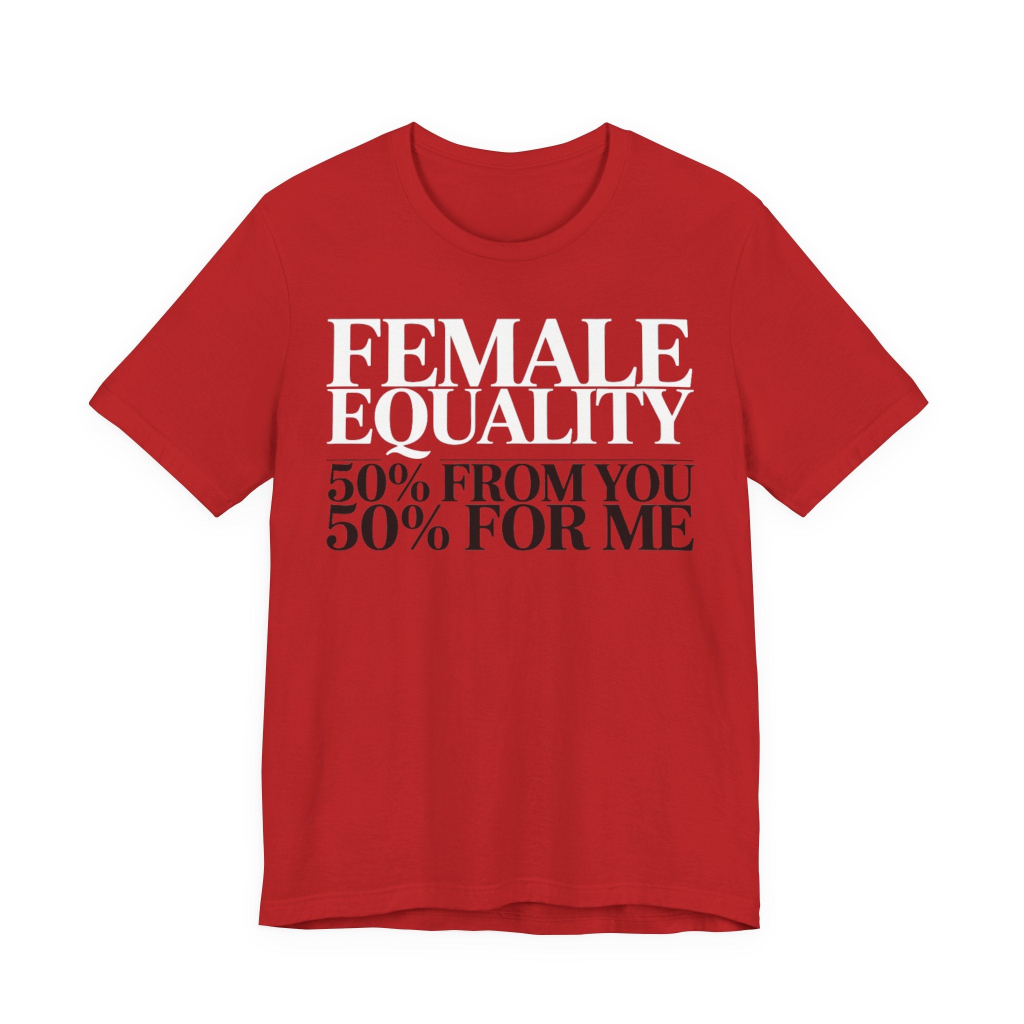 Female Equality 50-50