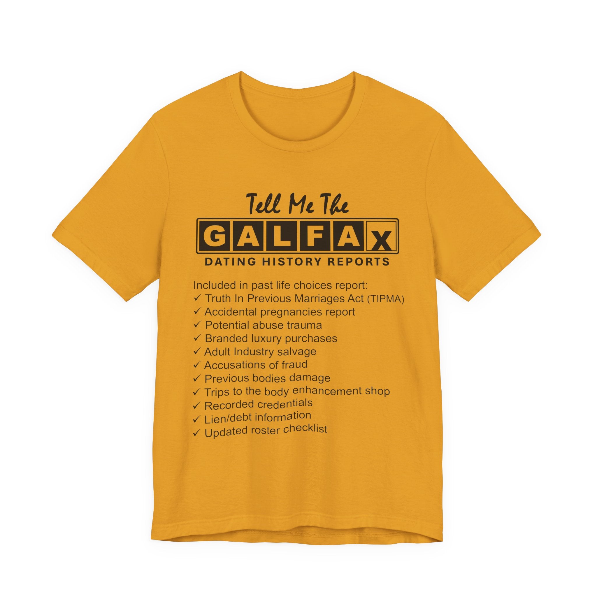 Tell Me The GALFAX