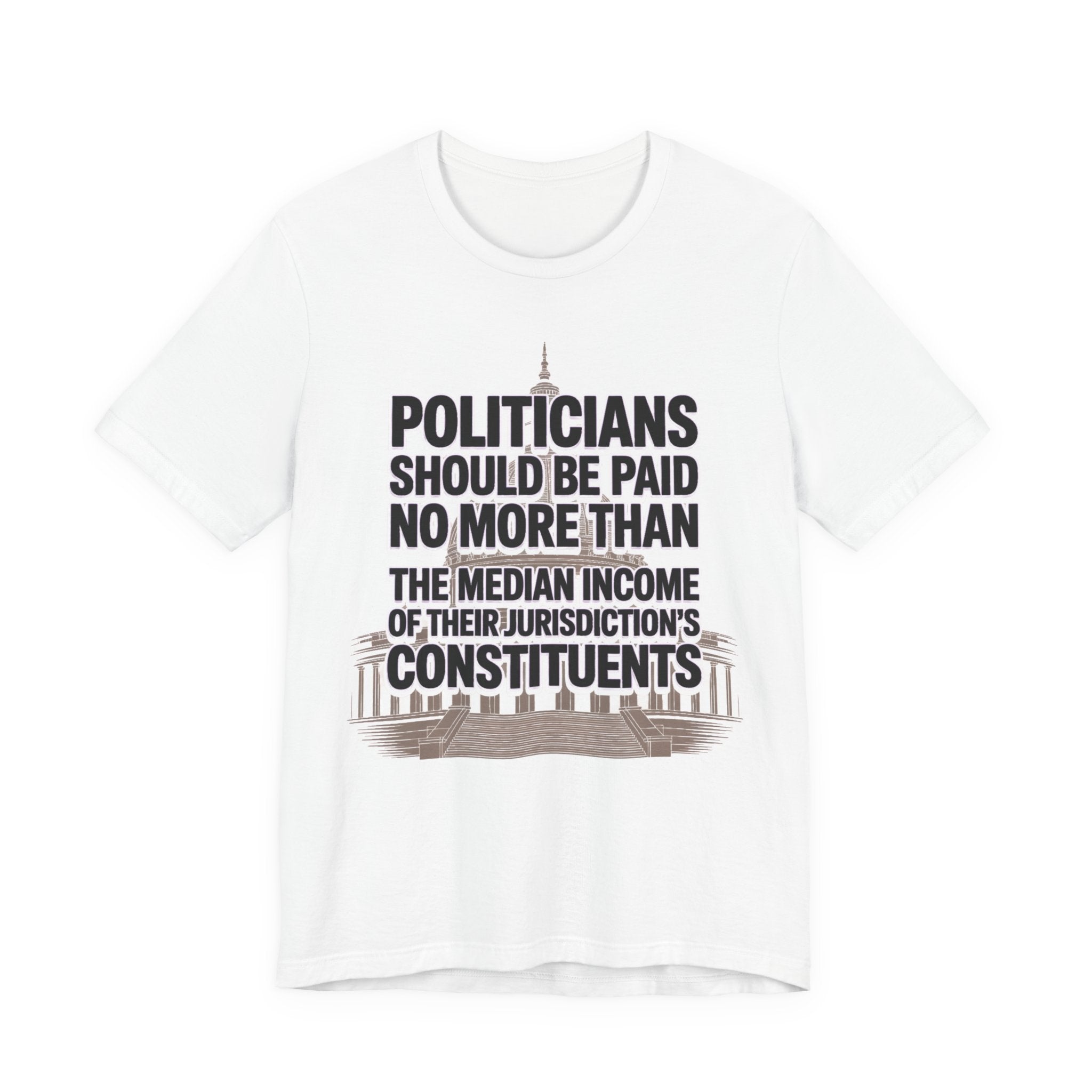 Politicians Should Be Paid No More Than Their Jurisdiction's Median Income
