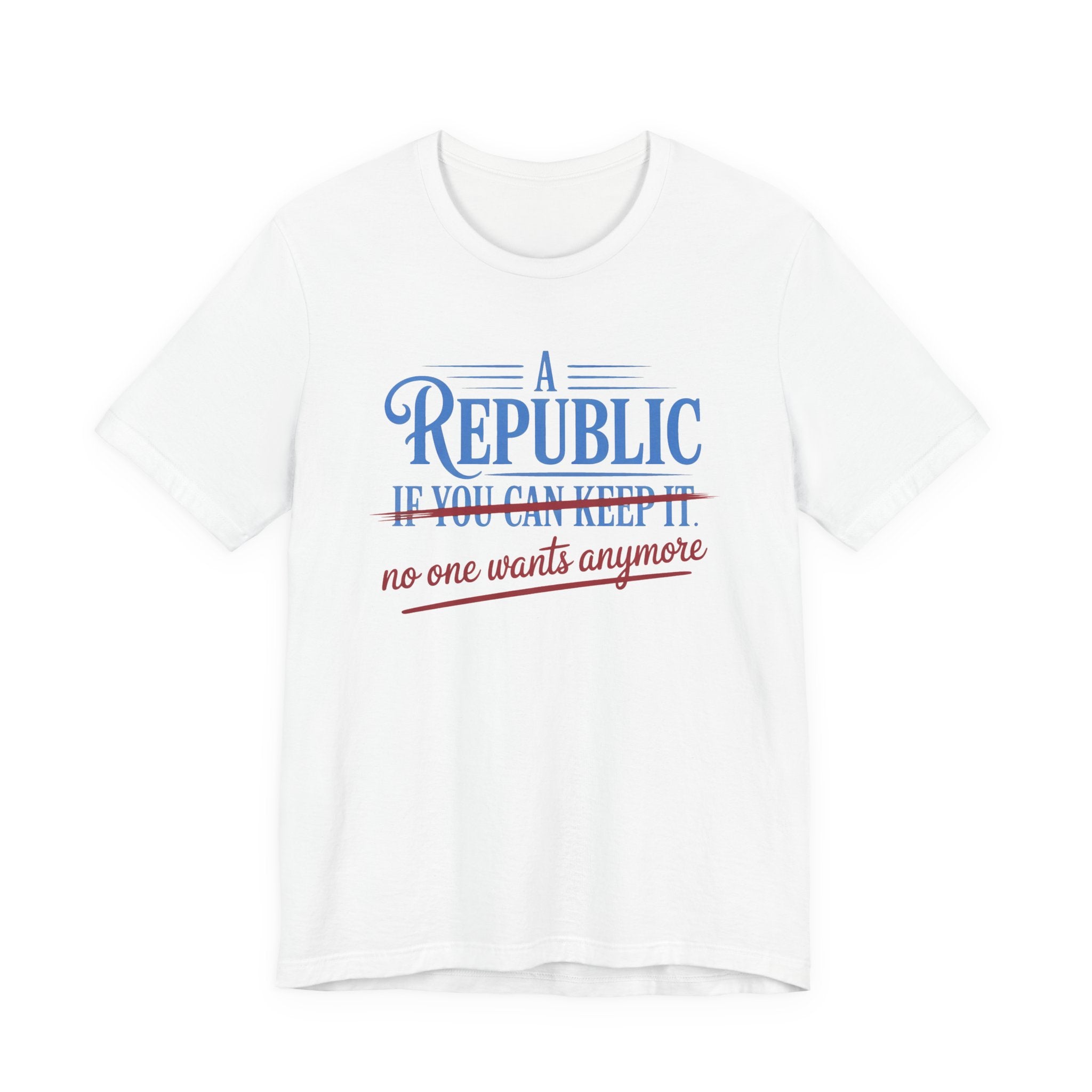 A Republic - No One Wants Anymore