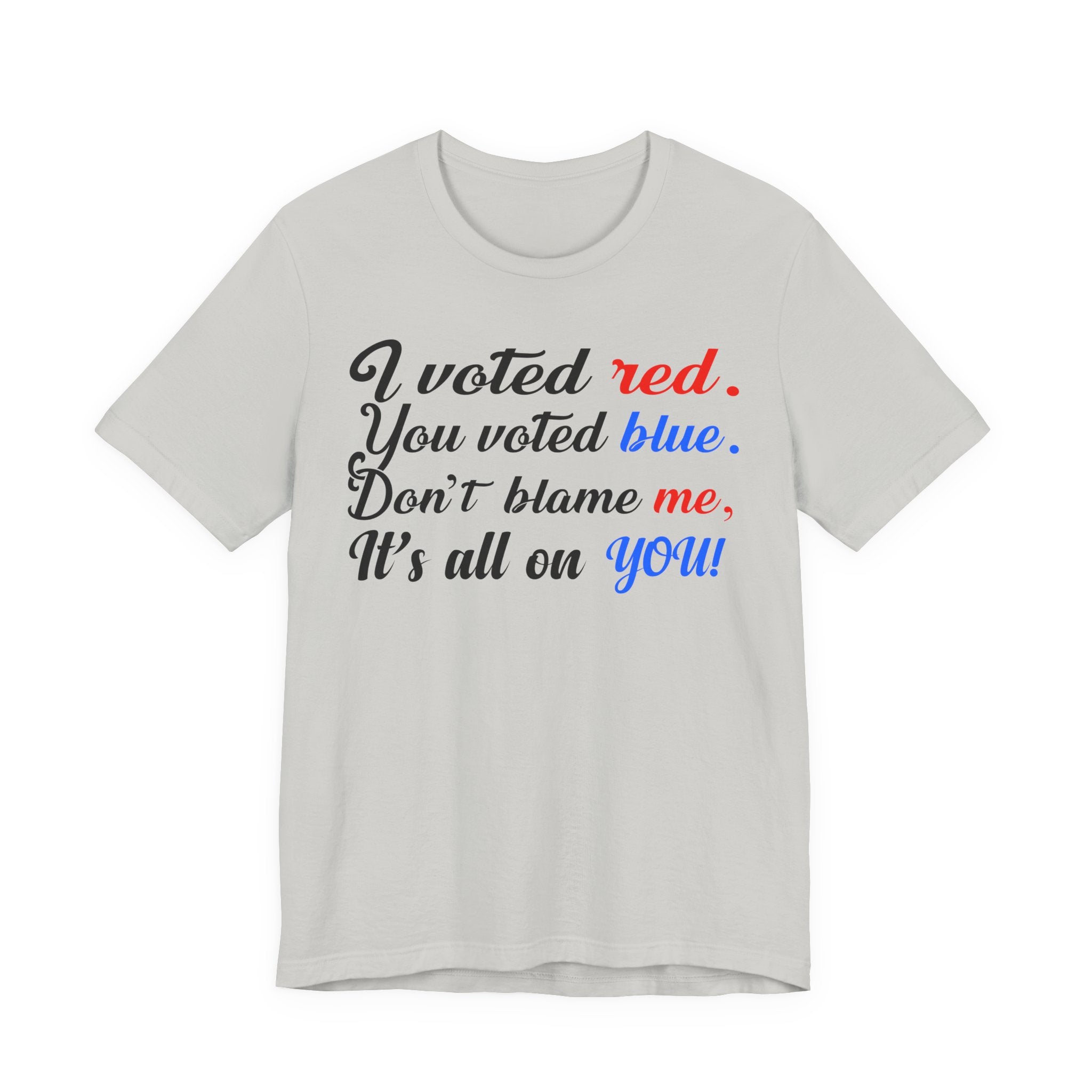 Voted Red & Blue Poem - Republican
