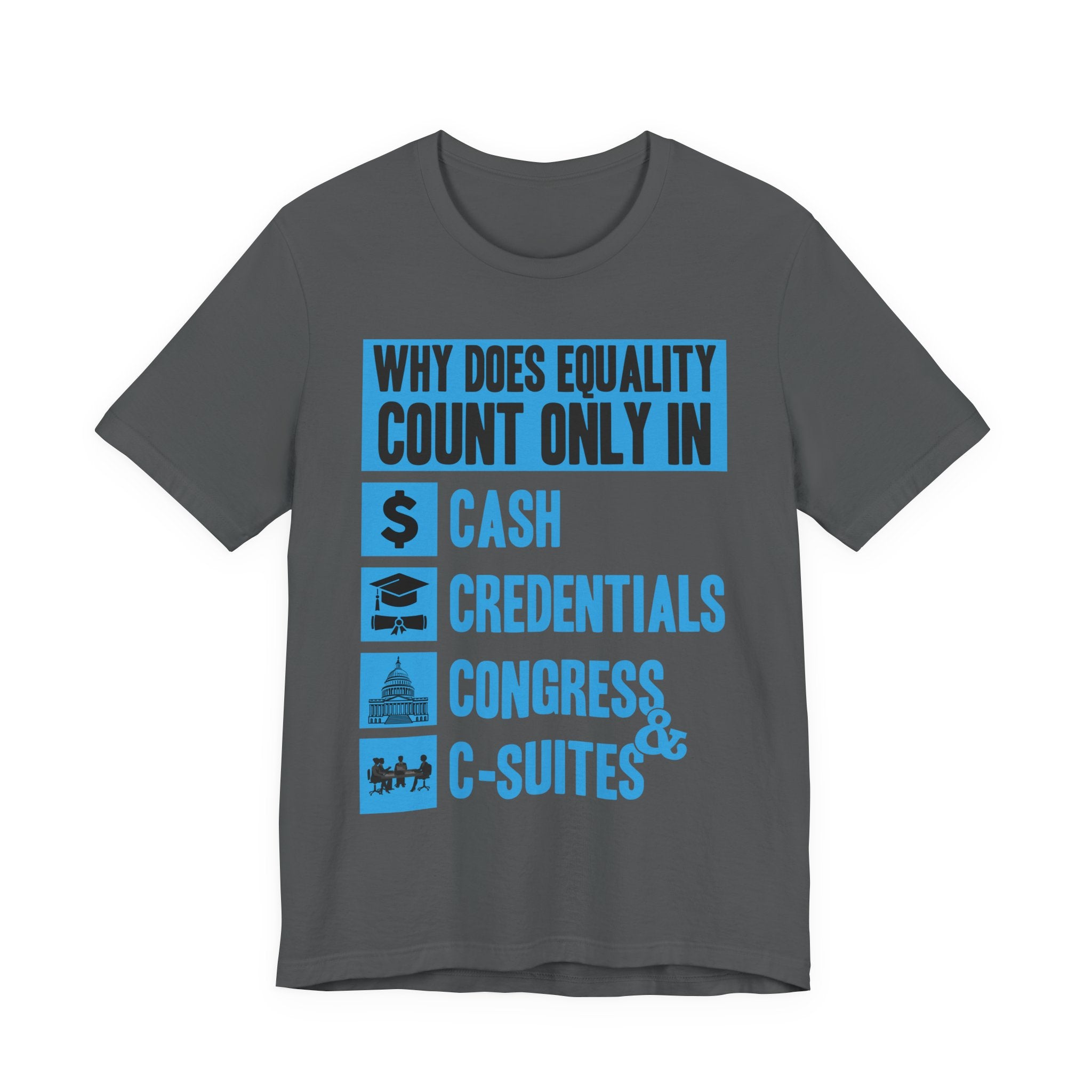 Cash Credentials Congress & C-suites - Equality