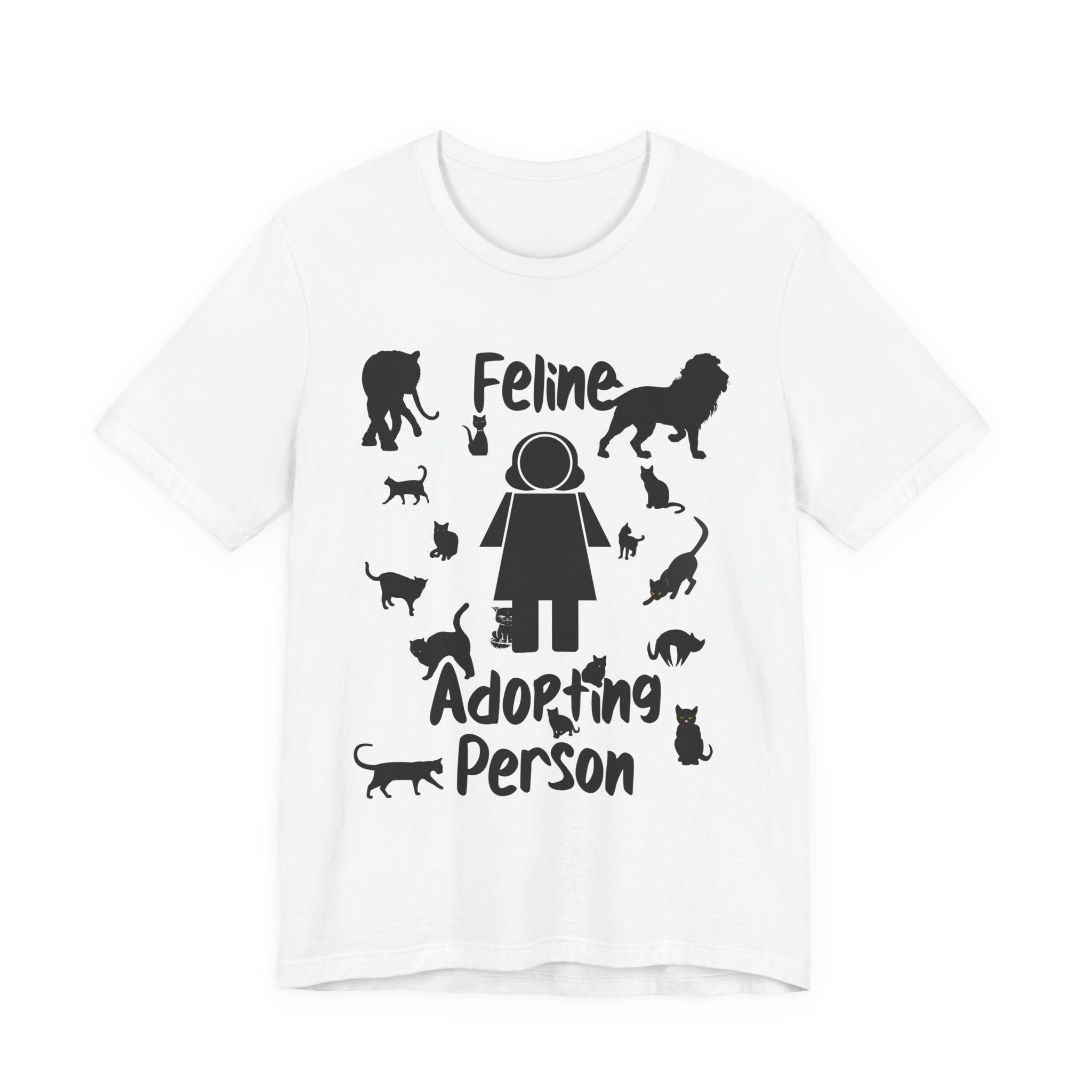 Feline Adopting Person