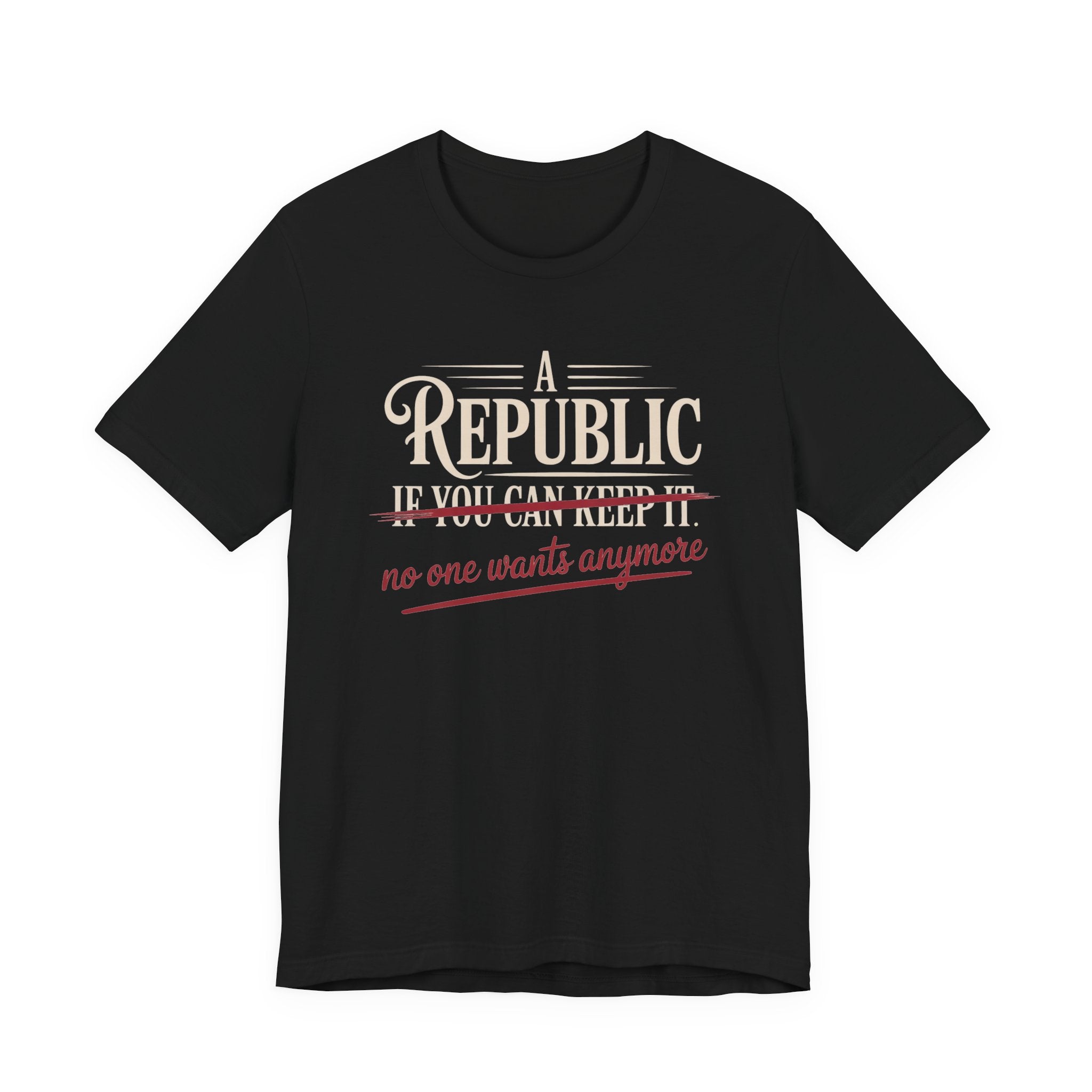 A Republic - No One Wants Anymore