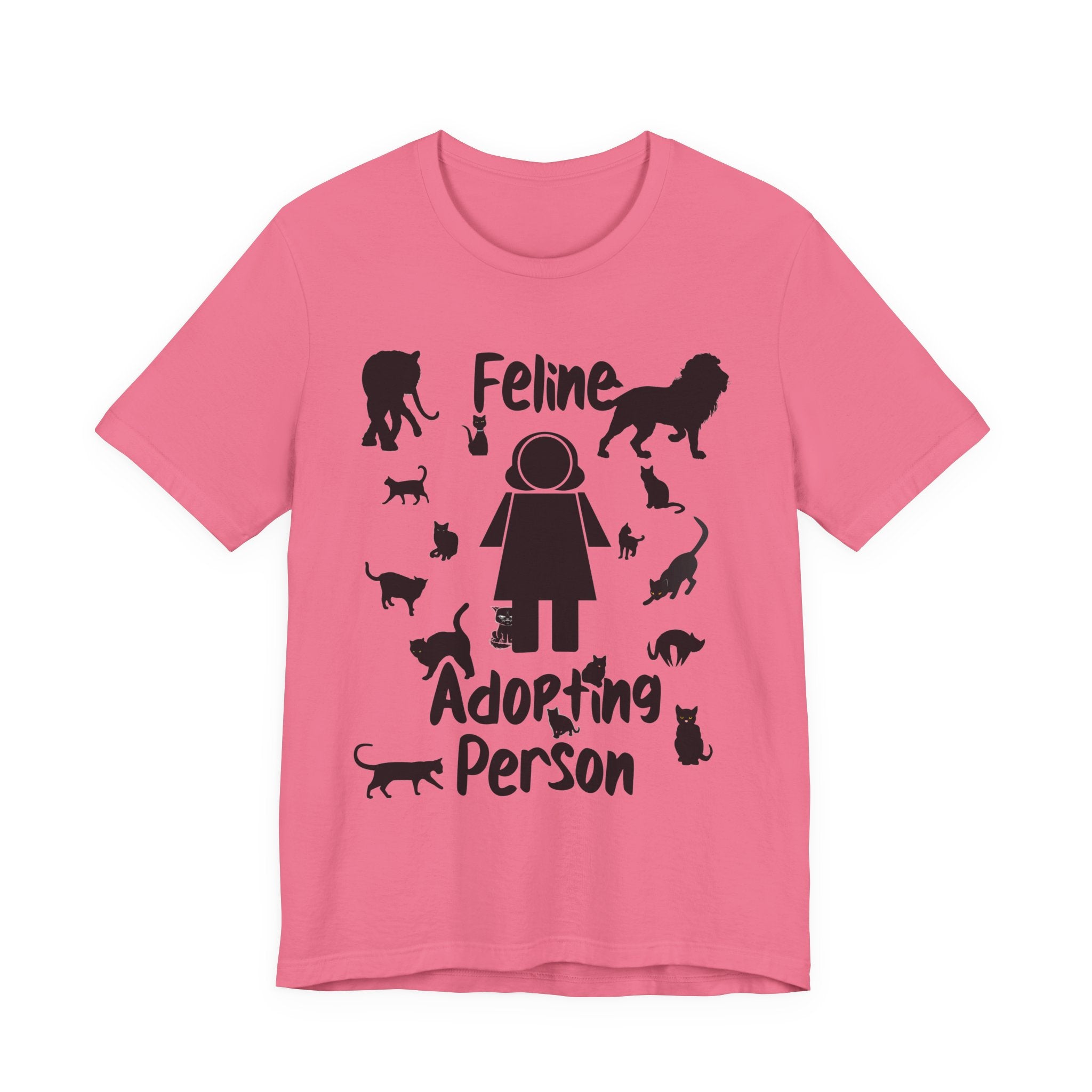 Feline Adopting Person