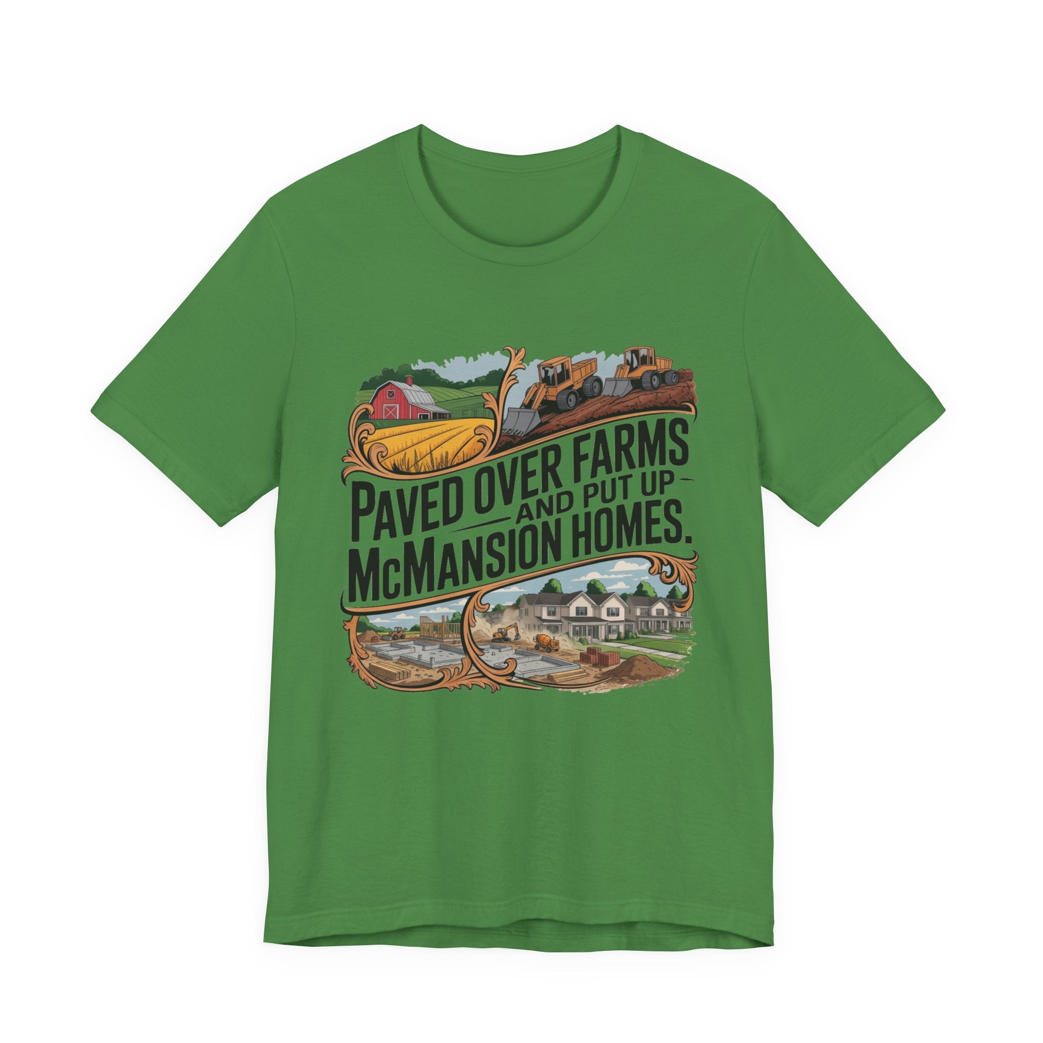 Paved Over Farms and Put Up McMansion Homes