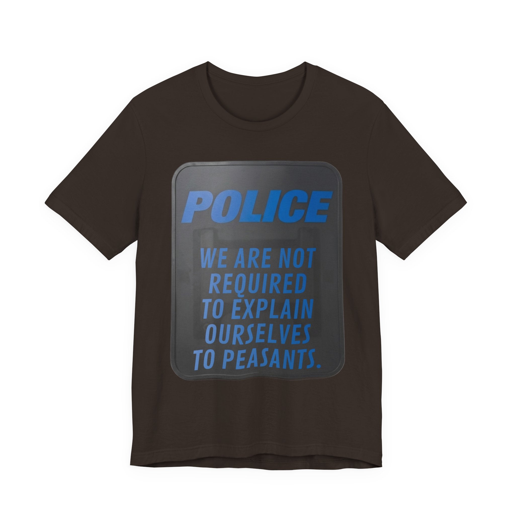 Riot Shield: Not Required to Explain Ourselves
