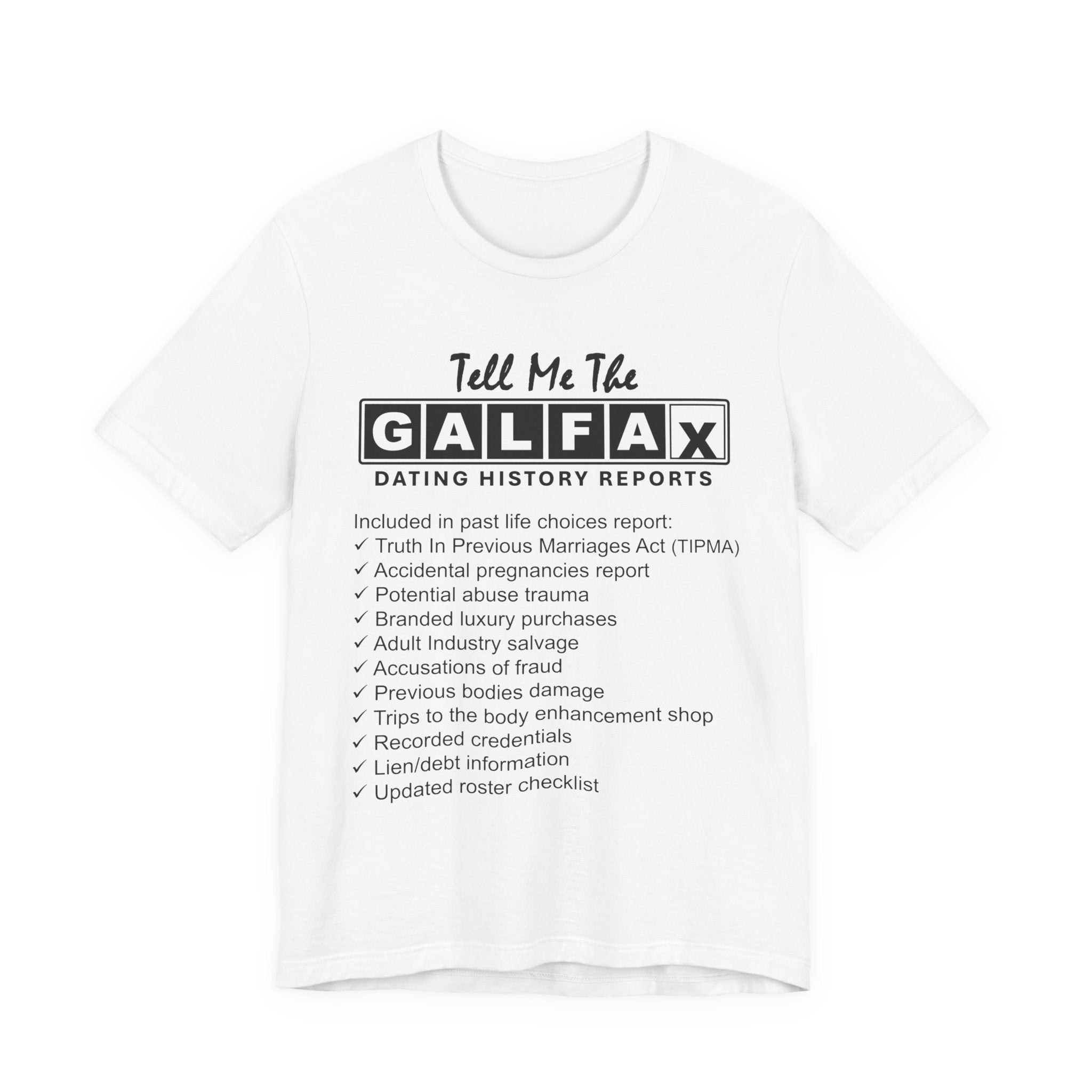 Tell Me The GALFAX