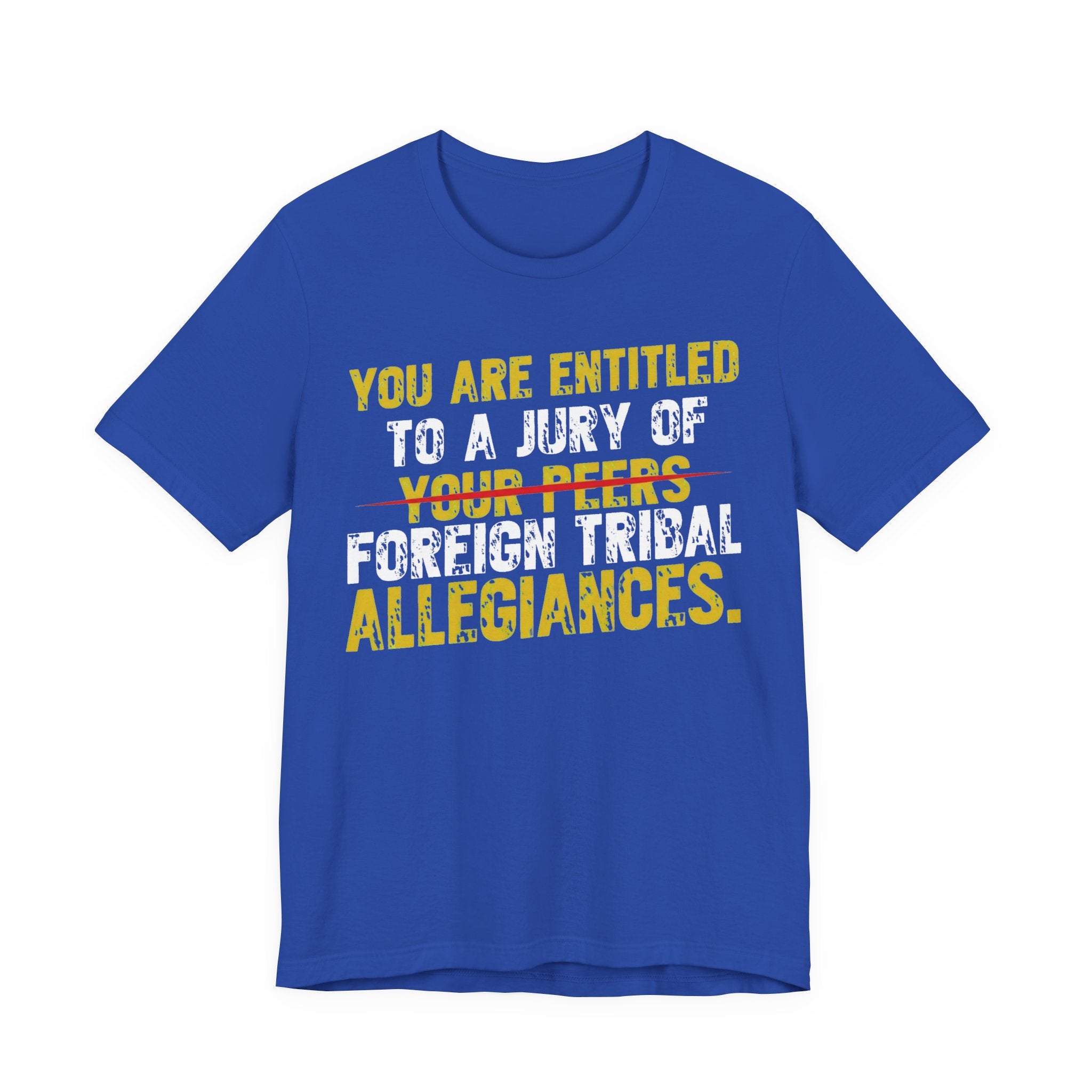 Entitled to a Jury of Foreign Tribal Allegiances