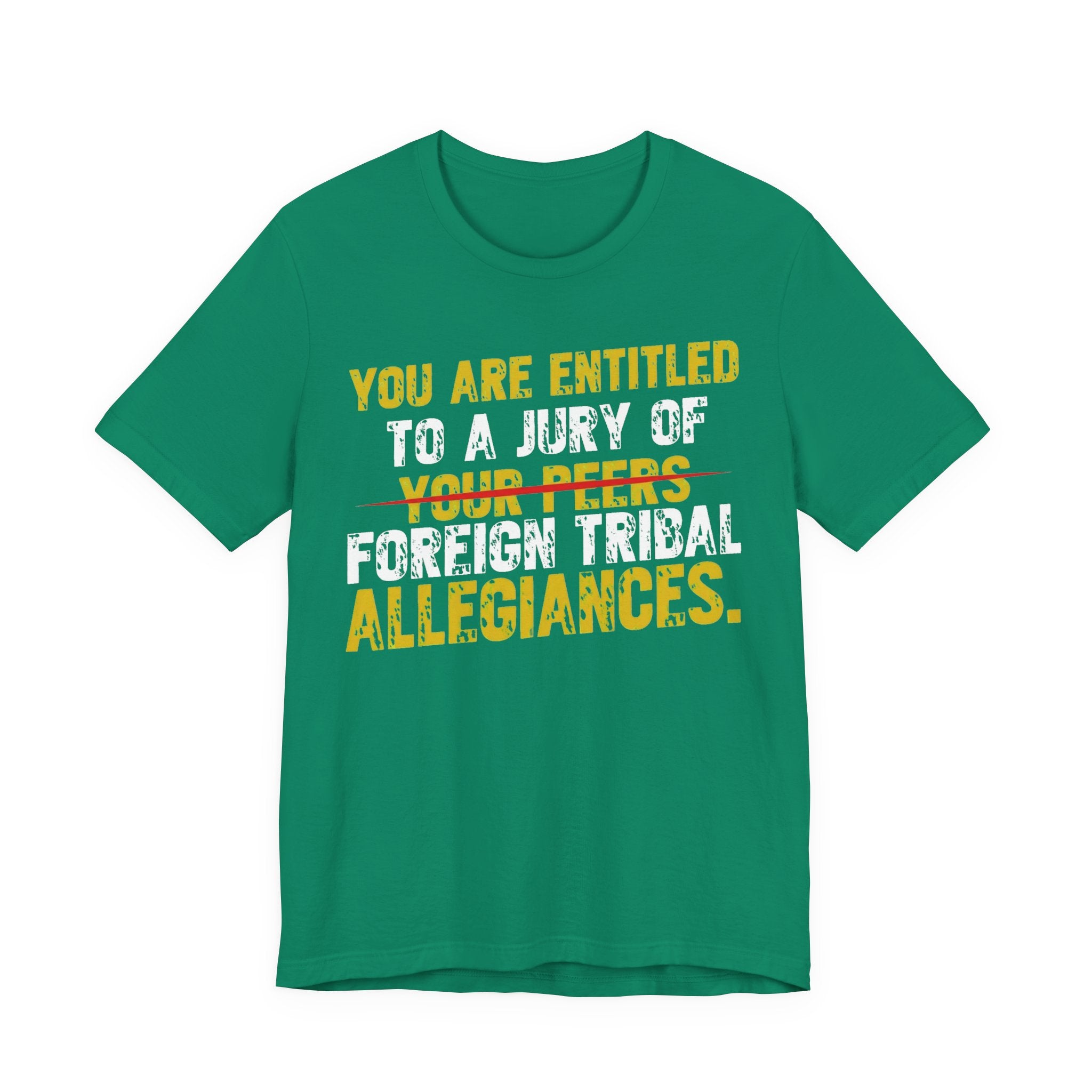 Entitled to a Jury of Foreign Tribal Allegiances