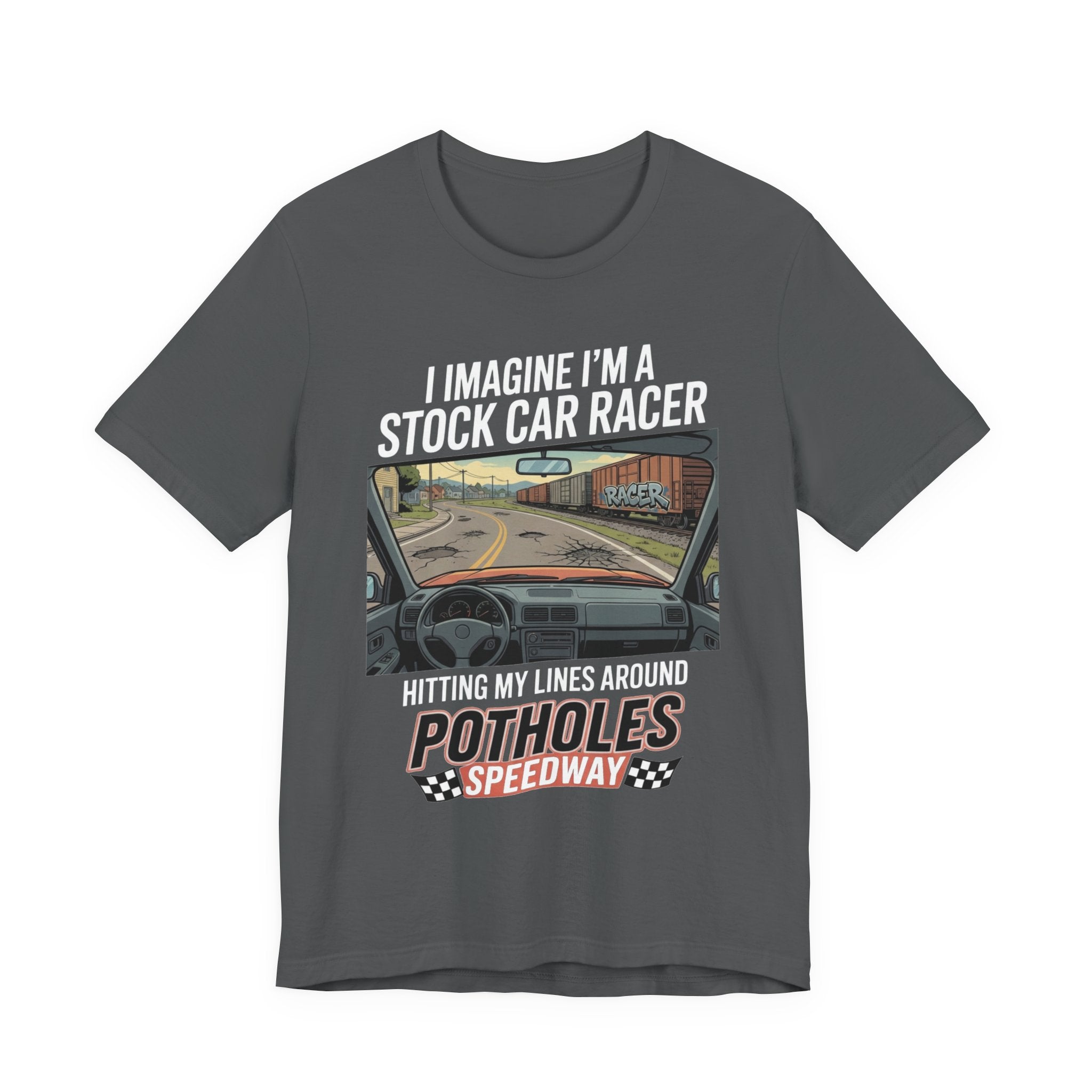 Stock Car Racer on Potholes Speedway