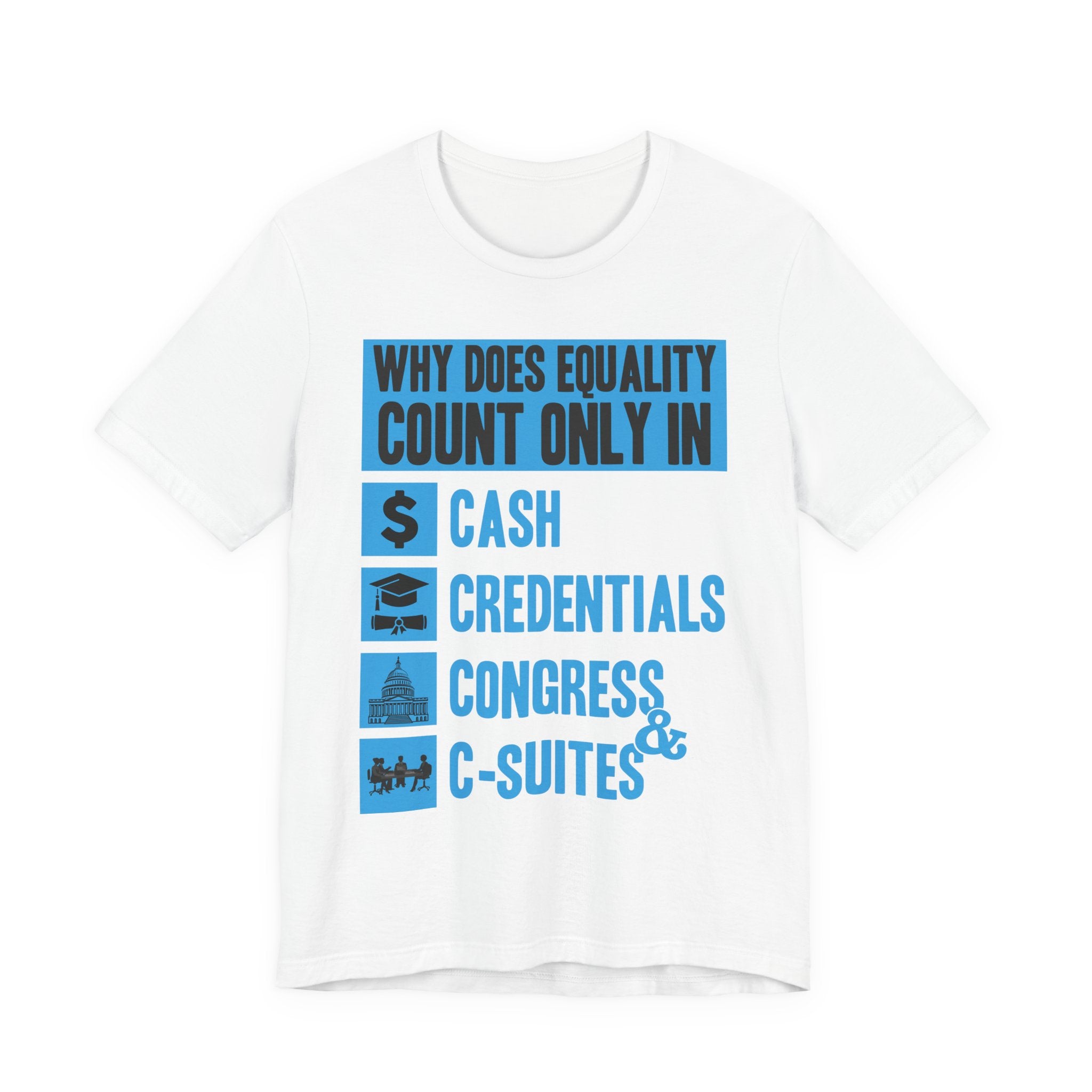 Cash Credentials Congress & C-suites - Equality