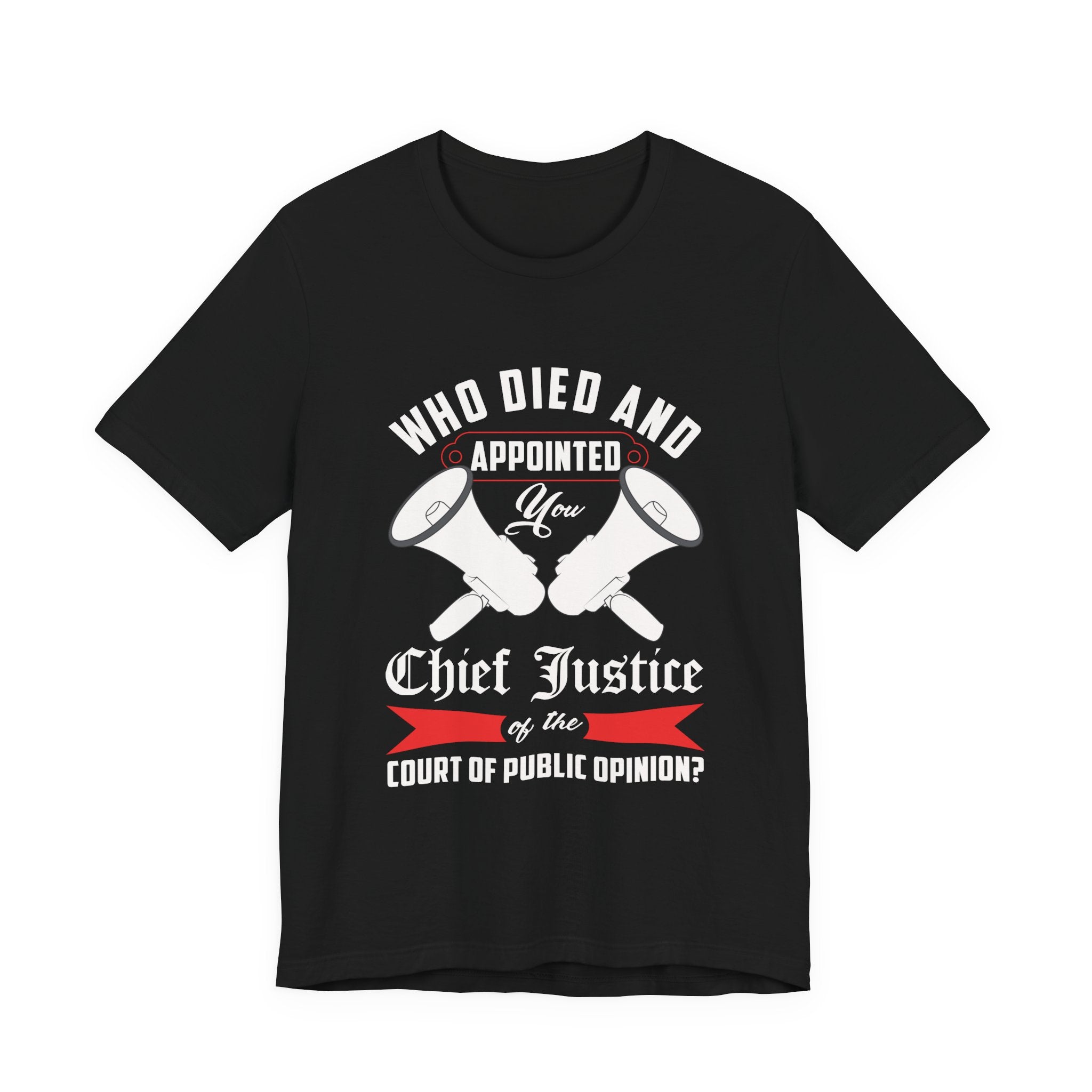 Recreation of Who Died - Appointed You Chief Justice