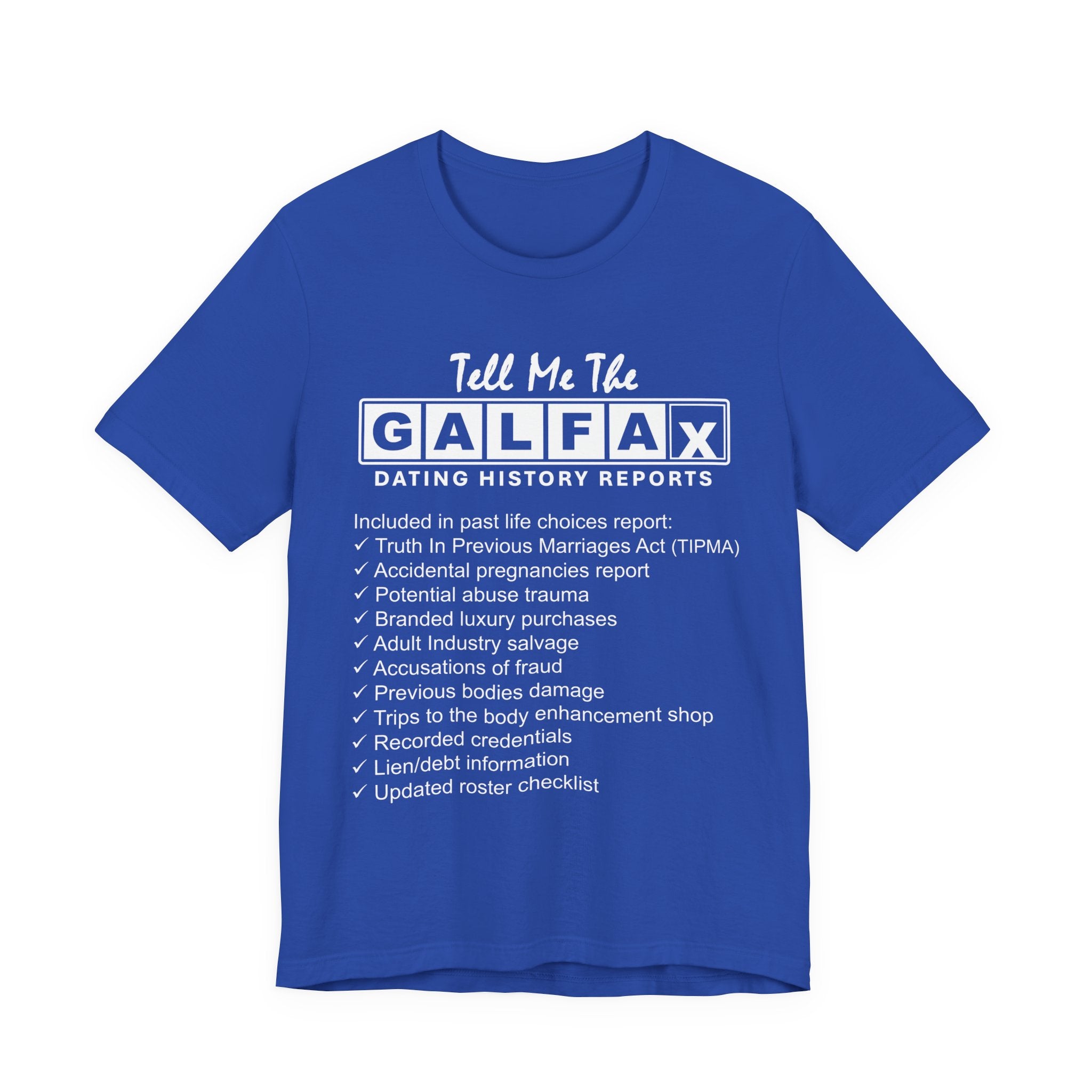 Tell Me The GALFAX