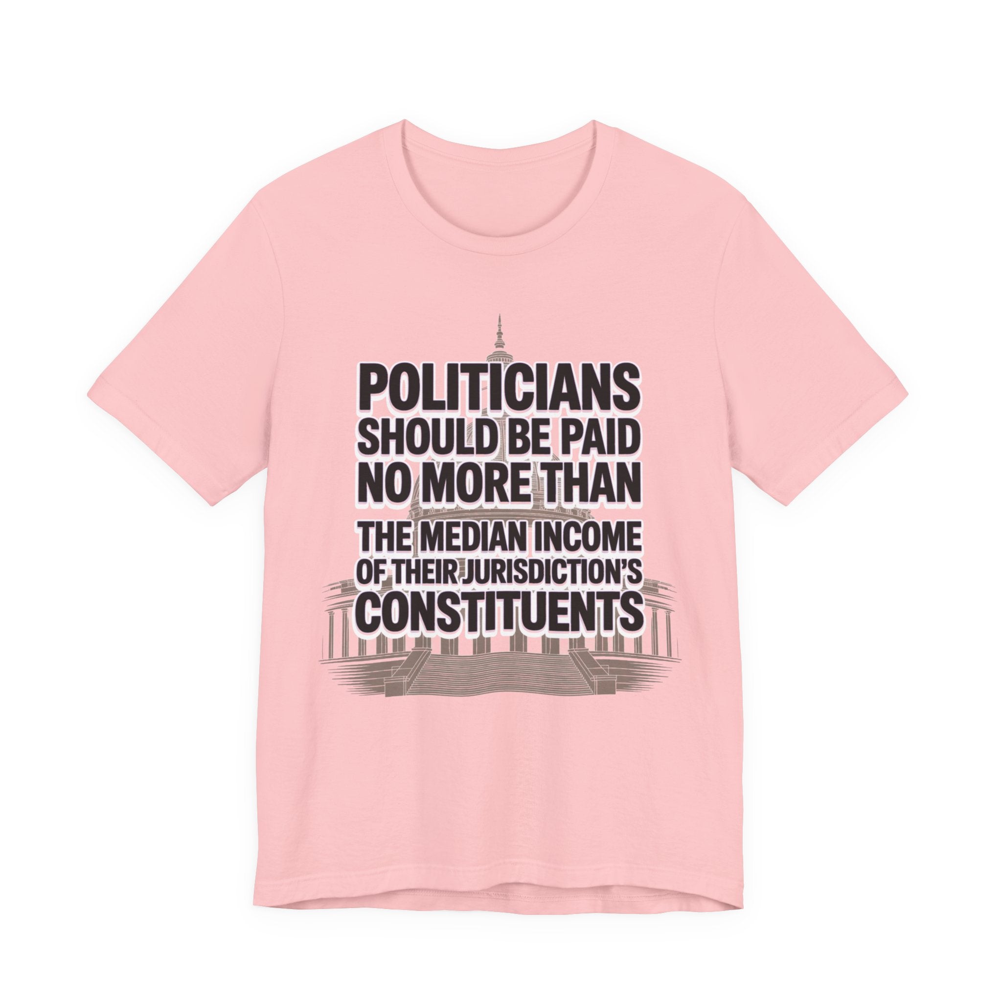 Politicians Should Be Paid No More Than Their Jurisdiction's Median Income