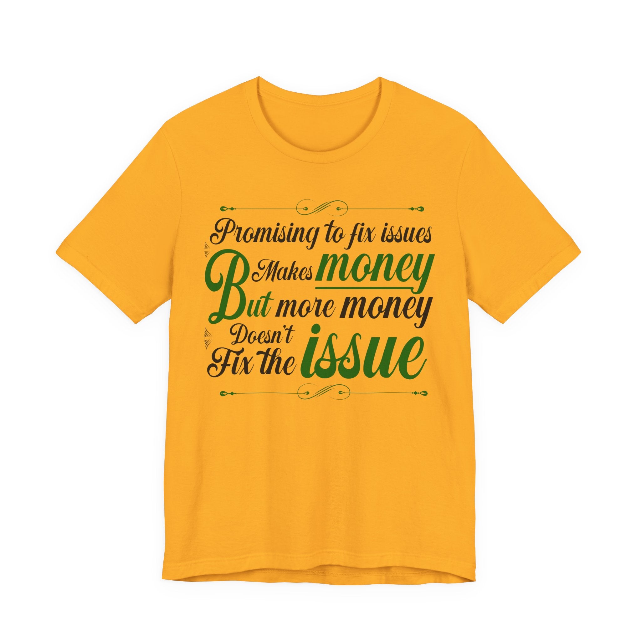 Issues vs. Money