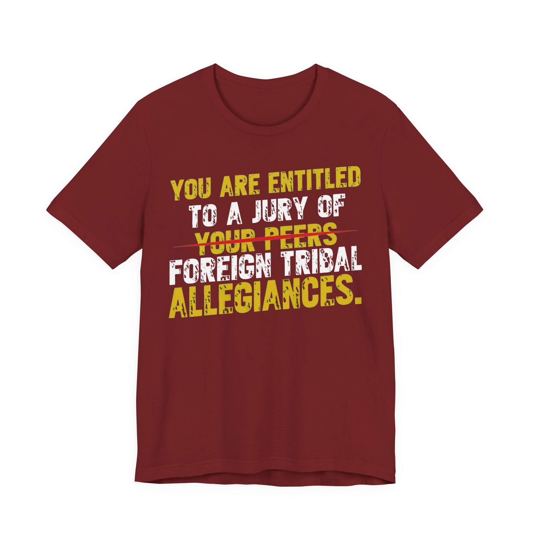 Entitled to a Jury of Foreign Tribal Allegiances