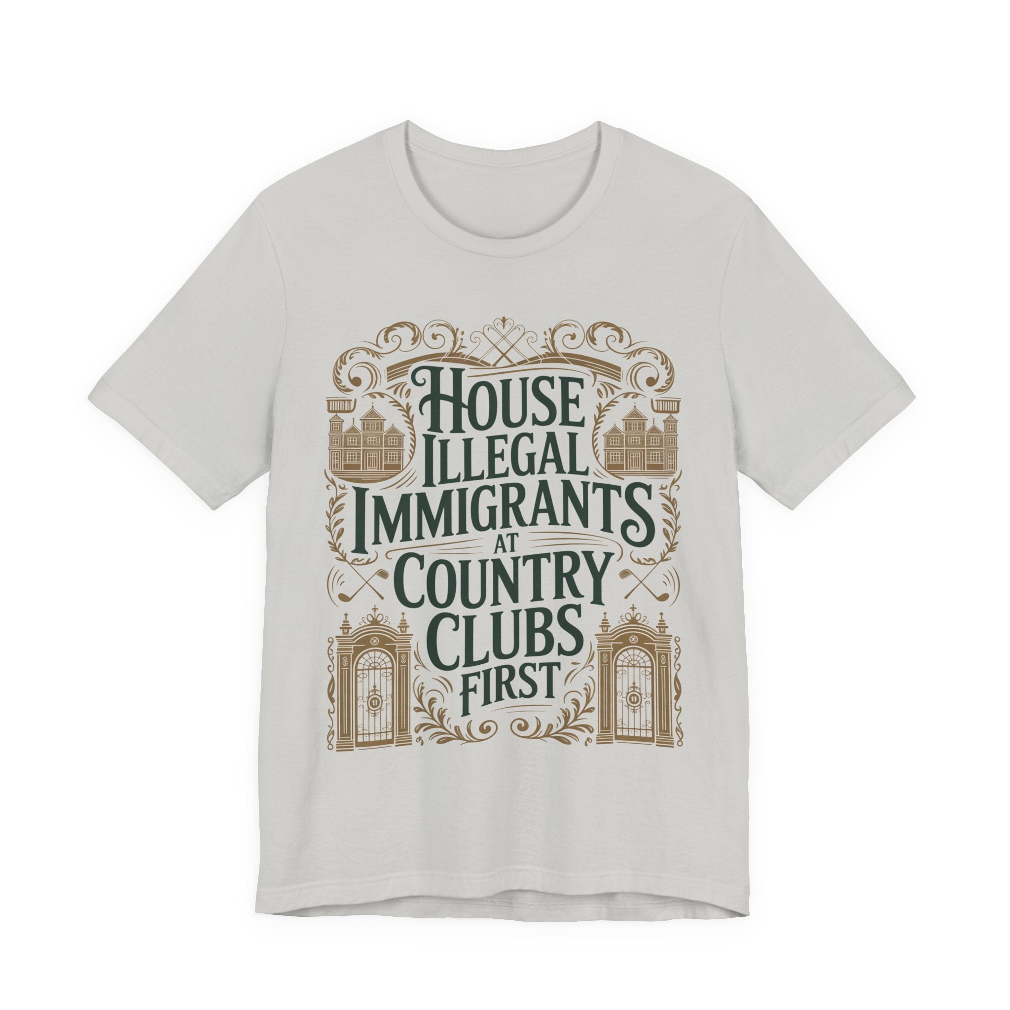 House Illegal Immigrants at Country Clubs First