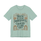 House Illegal Immigrants at Country Clubs First