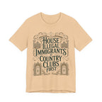 House Illegal Immigrants at Country Clubs First