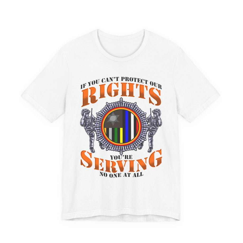 Thin Search & Rescue Line Tee - Rights/Serving
