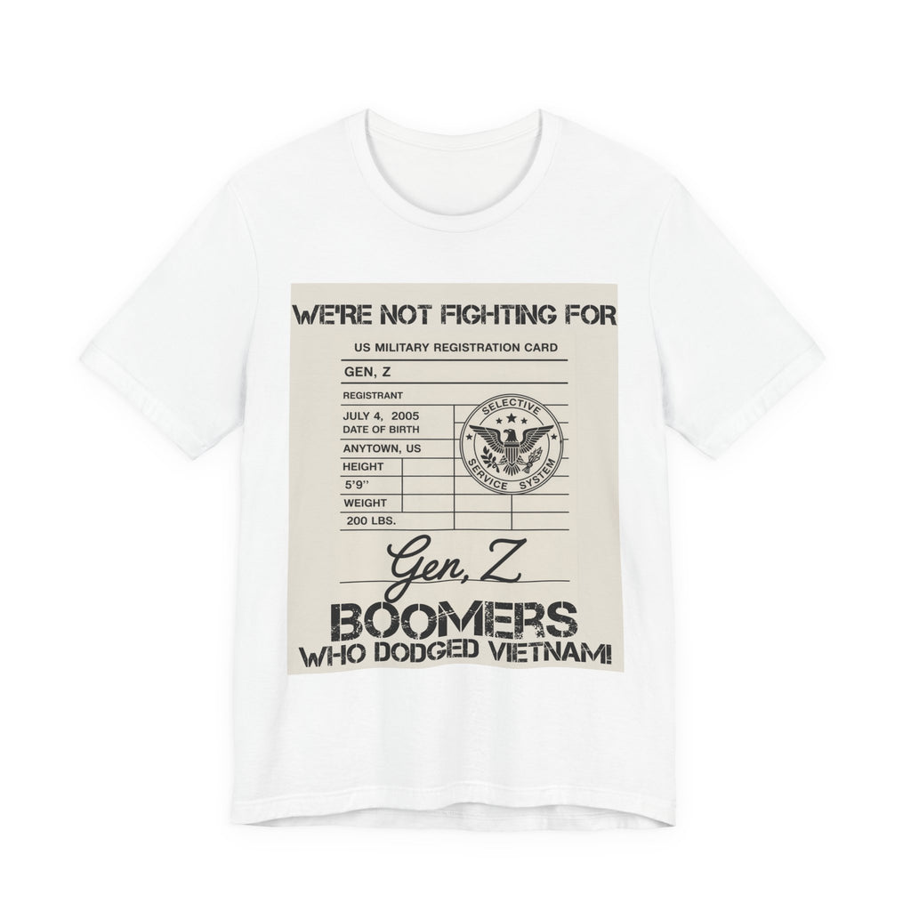 We’re Not Fighting For Boomers Who Dodged Vietnam