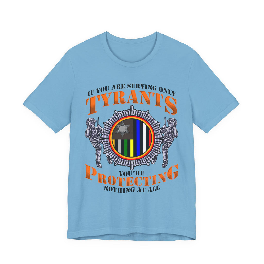 Thin Search & Rescue Line Tee - Tyrants/Protecting