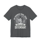 My Favorite Trial Judge Calls Me Defendant