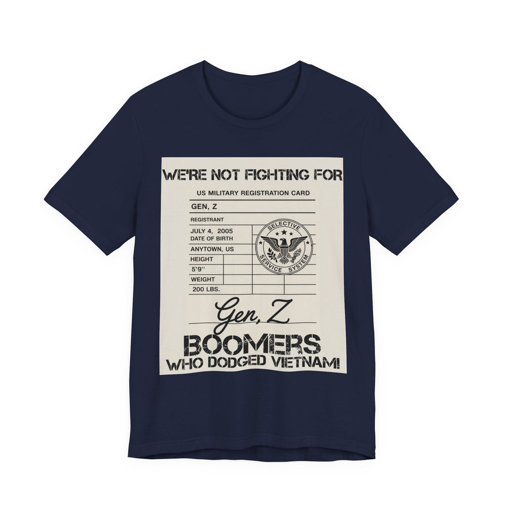 We’re Not Fighting For Boomers Who Dodged Vietnam
