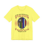 Thin Communications Line Tee - Tyrants/Protecting
