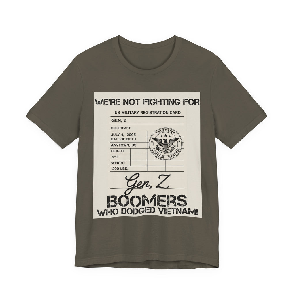 We’re Not Fighting For Boomers Who Dodged Vietnam