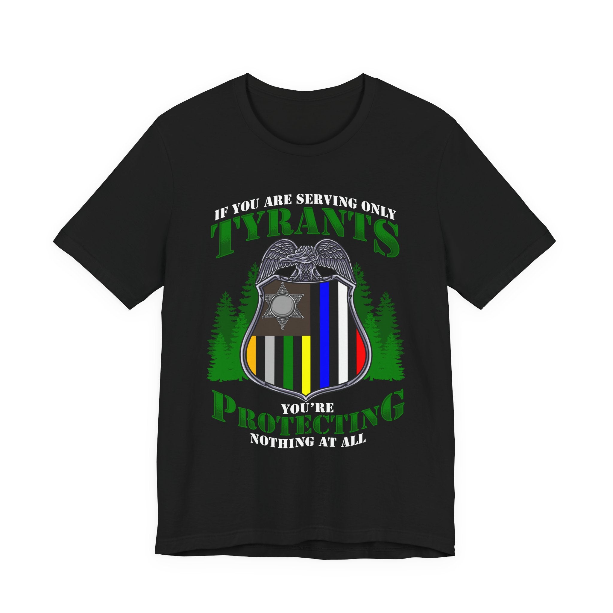 Thin Federal Line Tee - Tyrants/Protecting
