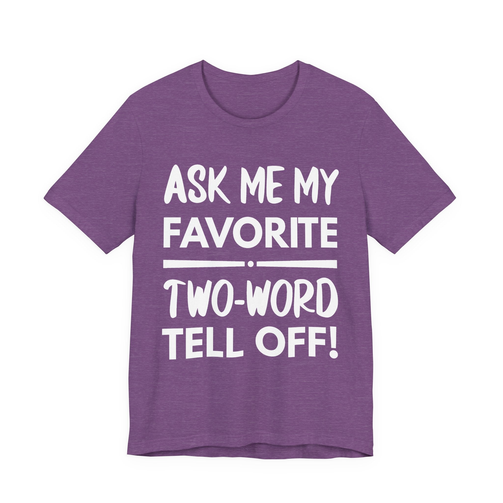 Two-Word Tell Off! - White text - NSFW
