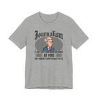 Journalism - Looking Down Their Nose at Reality