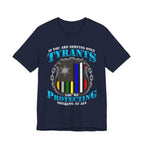 Thin Police Line Tee - Tyrants/Protecting