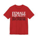 Female Equality 50-50