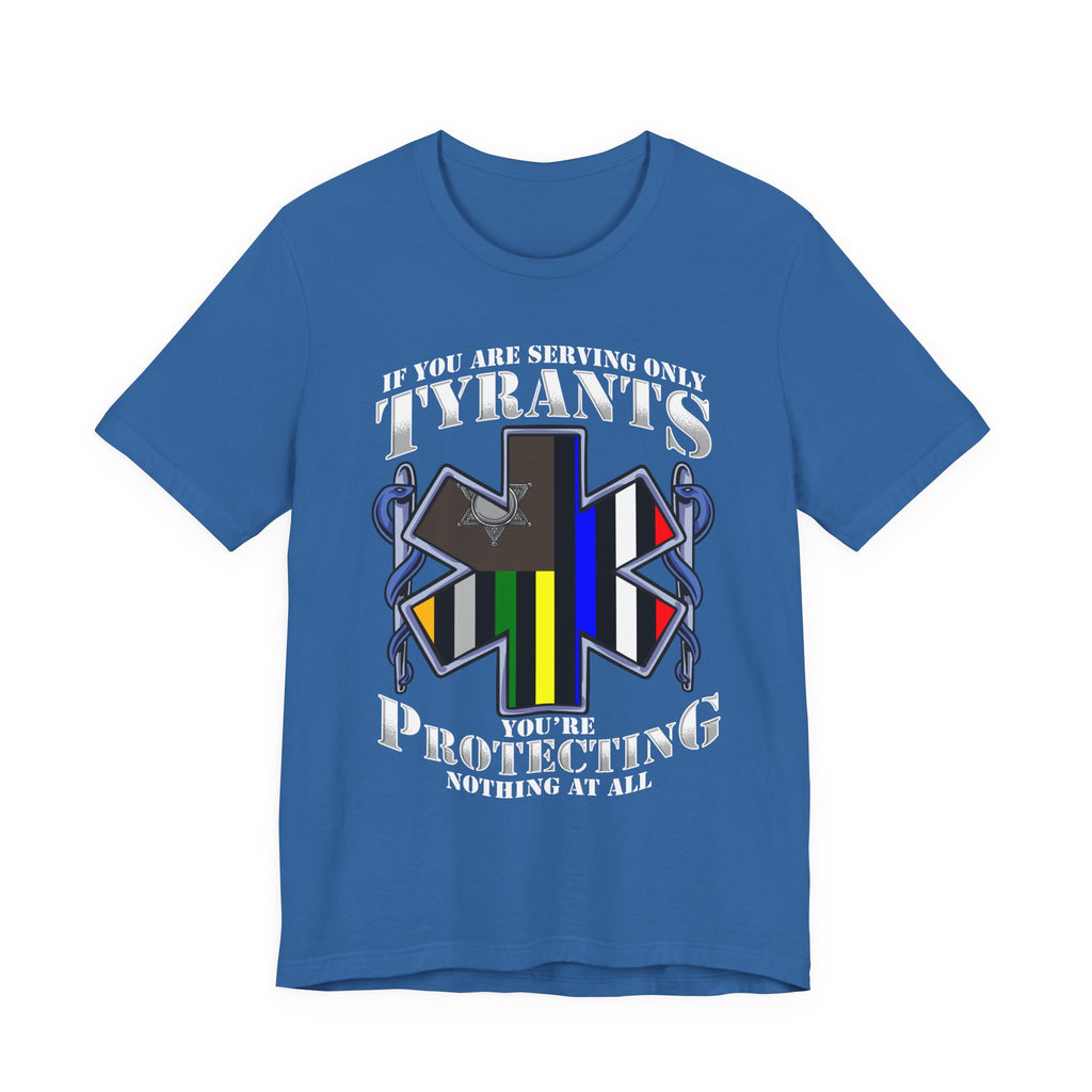 Thin EMS Line Tee - Tyrants/Protecting