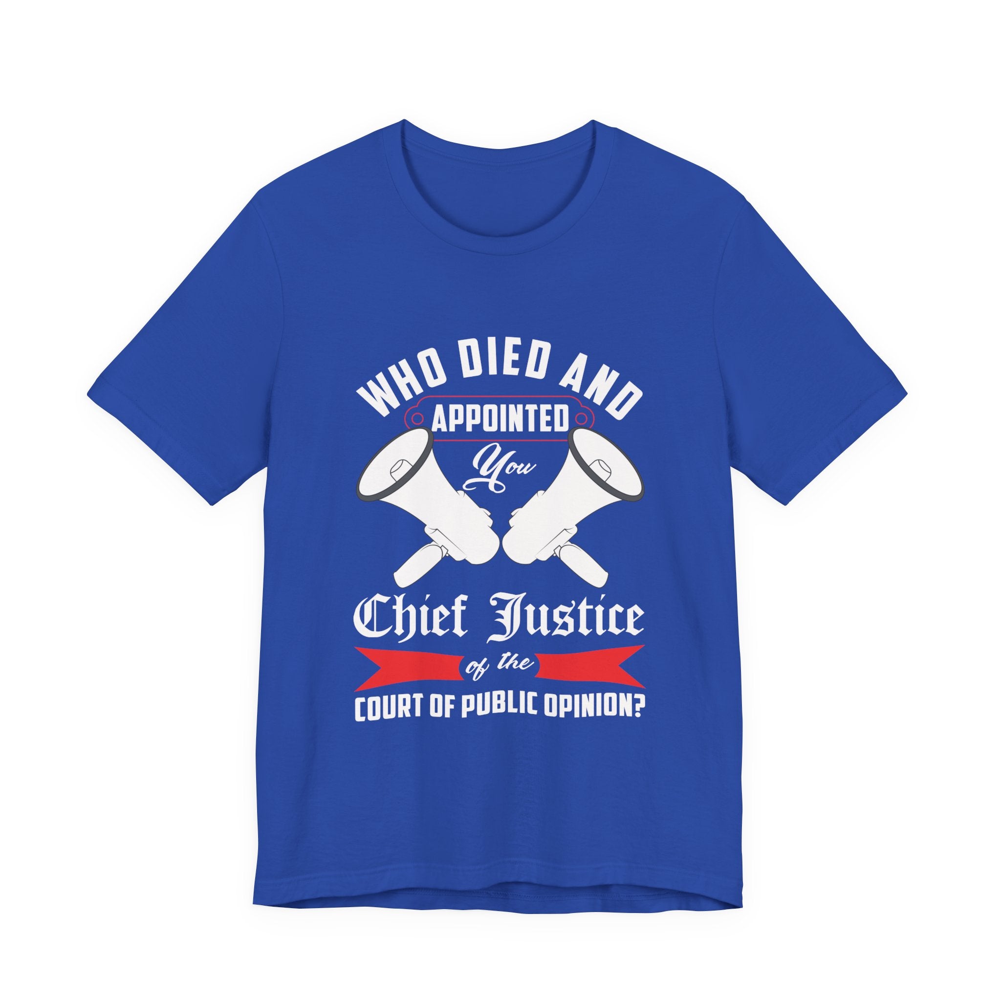 Recreation of Who Died - Appointed You Chief Justice