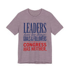 Leaders have two things: Goals & Followers. Congress has neither.