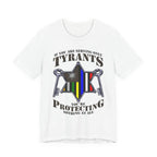 Thin Sheriff or Corrections Line Tee - Tyrants/Protecting