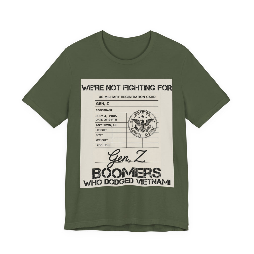 We’re Not Fighting For Boomers Who Dodged Vietnam