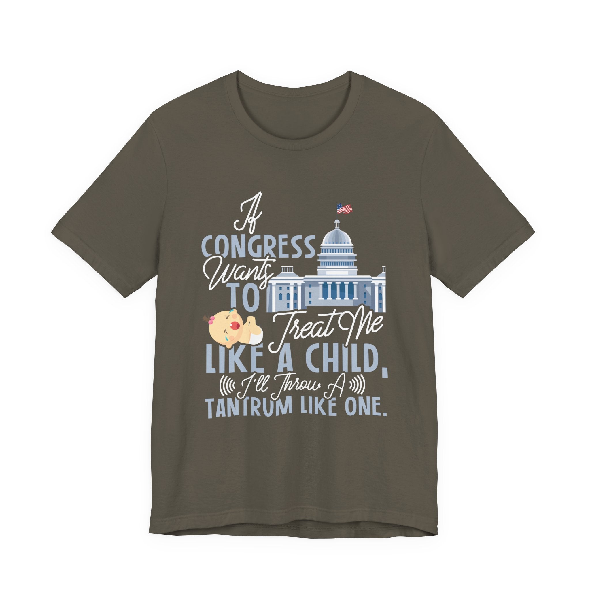 Congress Treat Me Like a Child - Tantrum