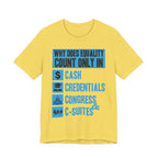 Cash Credentials Congress & C-suites - Equality
