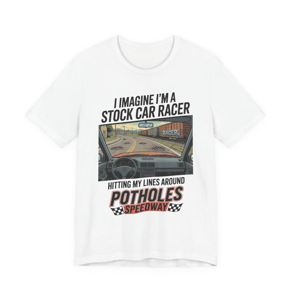 Stock Car Racer on Potholes Speedway